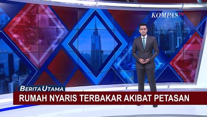 Sebuah Rumah Warga Nyaris Terbakar karena Petasan di Malam Tahun Baru