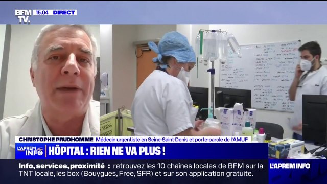 Il va falloir faire des choix politiques forts : Christophe Prudhomme interpelle le gouvernement sur la situation de crise à l'hôpital