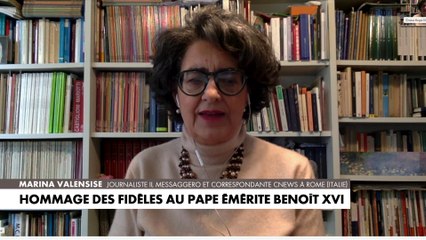 Marina Valensise : «Il y a une émotion profonde pour la mort du pape Benoît XVI»