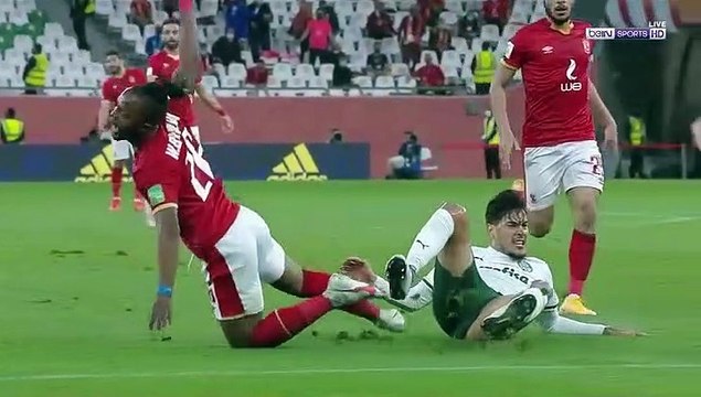 الشوط الاول مباراة الاهلي المصري و بالميراس البرازيلي المركز الثالث في كاس العالم للاندية قطر 2020م
