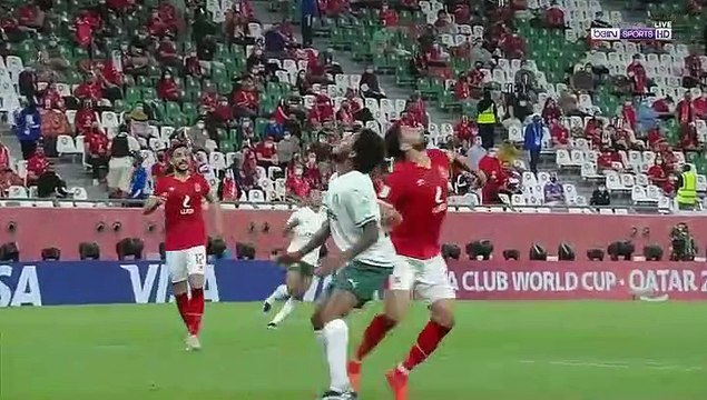 الشوط الثاني مباراة الاهلي المصري و بالميراس البرازيلي المركز الثالث في كاس العالم للاندية قطر 2020م
