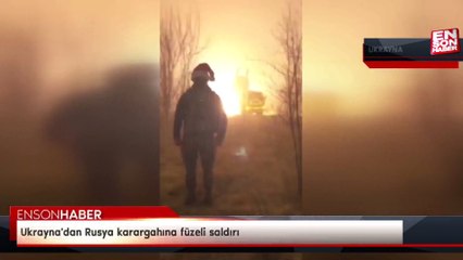Ukrayna'dan Rusya karargahına füzeli saldırı
