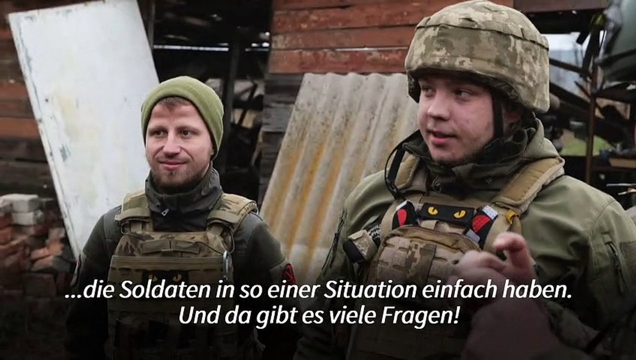 Militärseelsorger gibt ukrainischen Soldaten neue Hoffnung