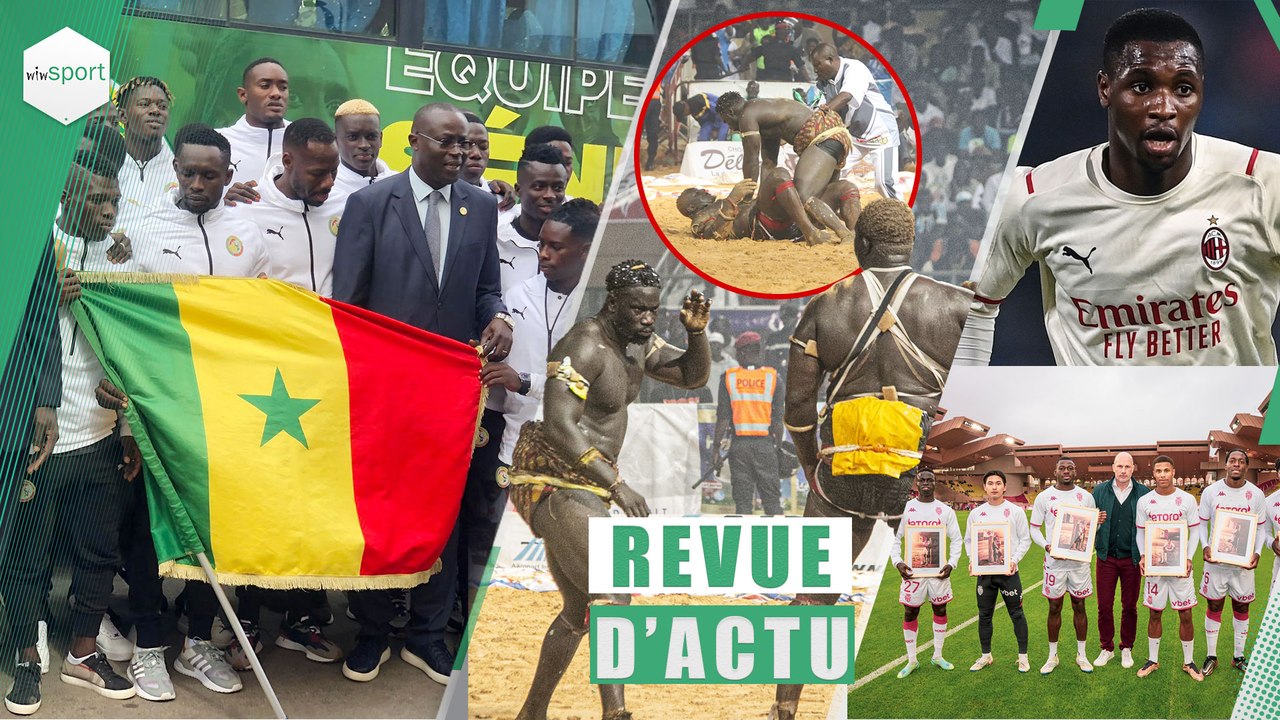 REVUE D'ACTUALITÉ DE CE 02 JANV. : Victoire de Boy Niang 2 sur BG2, Tout sur le CHAN 2023, Ballon Touré opéré, les mondialistes monegasques honorés...