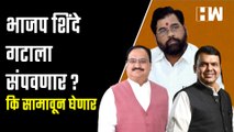 भाजप शिंदे गटाला संपवणार? कि सामावून घेणार| JP Nadda| BJP Shivsena| Eknath Shinde| Devendra Fadnavis