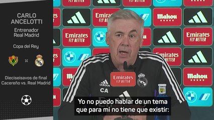 CACEREÑO-REAL MADRID | COPA DEL REY | ANCELOTTI: "El RACISMO es problema de la SOCIEDAD" | AS