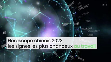 Télécharger la video: Horoscope chinois 2023 : quels seront les signes astrologiques les plus chanceux en travail ?