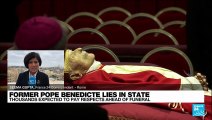 Tens of thousands view Benedict XVI's body at Vatican