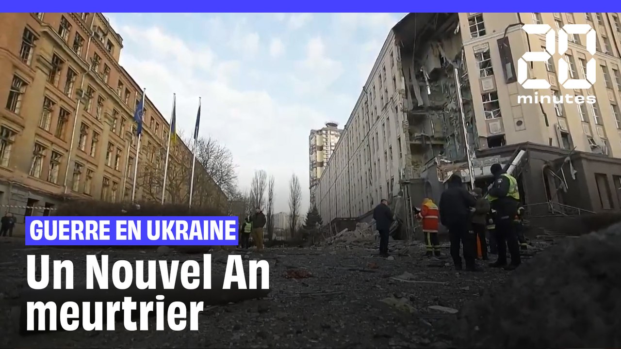 Guerre en Ukraine : Kiev visée par une nouvelle attaque aérienne russe après un Nouvel An meurtrier