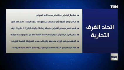 اتحاد الغرف التجارية يكشف عن أخبار سارة بخصوص أسعار السلع ومستلزمات المصانع