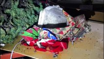 Un sujeto alcoholizado le prendió fuego a un árbol navideño ubicado en el Centro de Zapopan