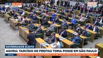 Tarcísio de Freitas toma posse em São Paulo 02/01/2023 13:29:42