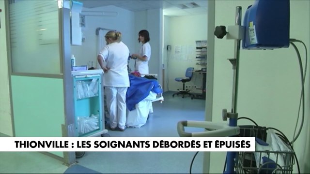 Thionville : les soignants débordés et épuisés