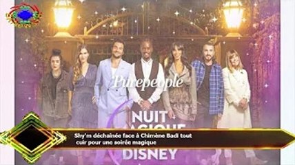 Shy'm déchaînée face à Chimène Badi tout  cuir pour une soirée magique