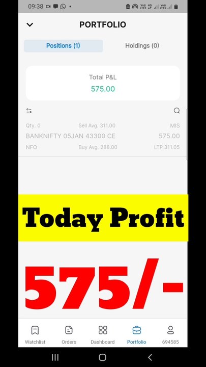 575/- ✌️Profit Scalping Trading Banknifty Option Trading Live Video - 30-12-2022