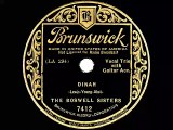 1934 Boswell Sisters Dinah