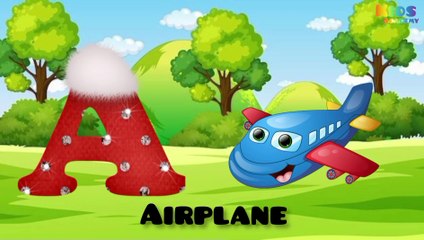 Alphabet A to Z Complete book for kids - ABCD Learning video for kids