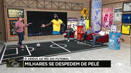 Craque Neto: "Tudo que os jogadores fazem hoje, Pelé fez antes" 02/01/2023 15:41:00