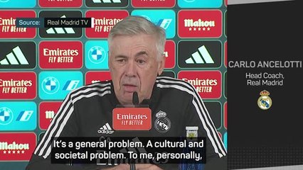 Download Video: Ancelotti calls for ‘zero tolerance’ on racism after Vinicius Jr abuse