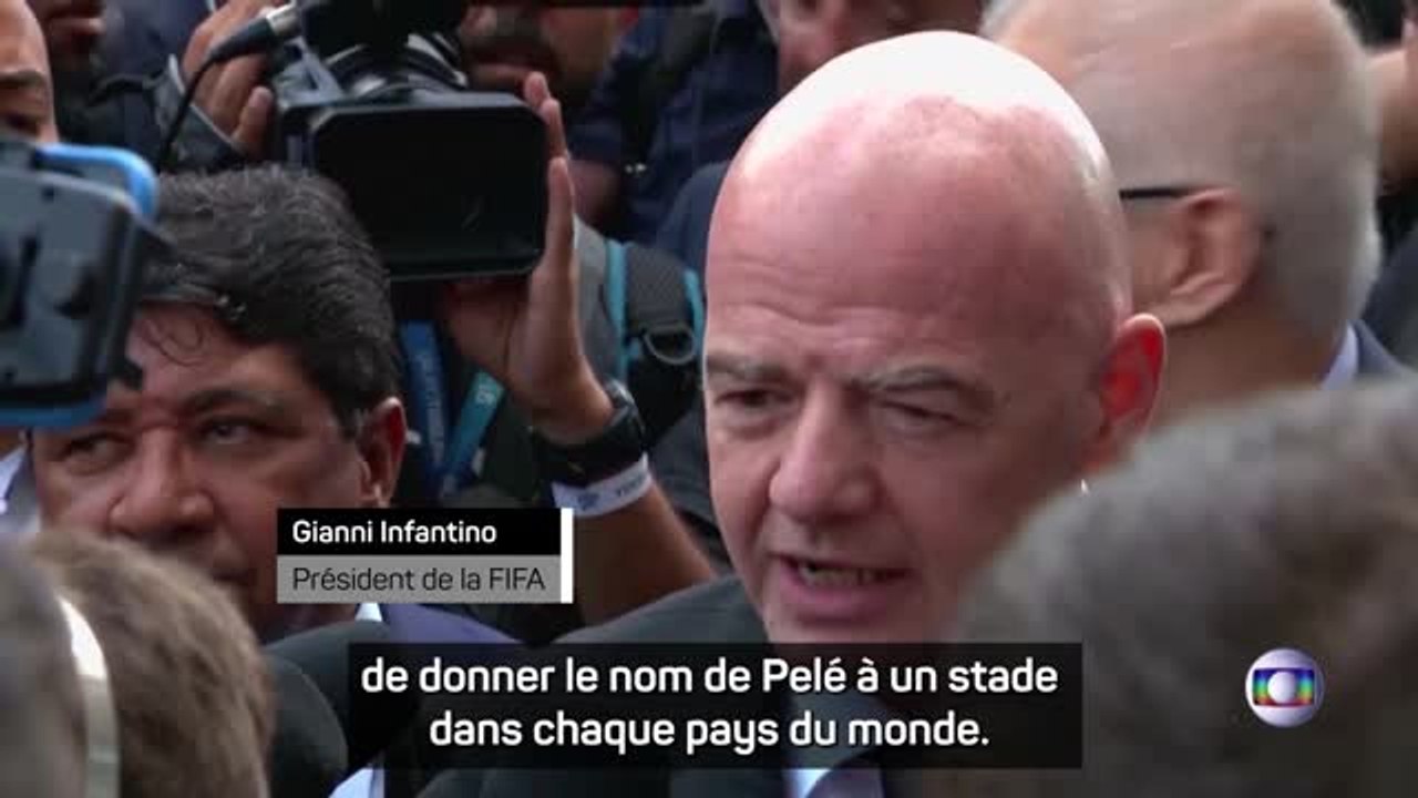 Décès de Pelé - Infantino veut un stade Pelé dans chaque pays