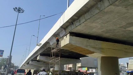 vdo सेवाश्रम फ्लाईओवर तैयार, उद्घाटन का इंतजार