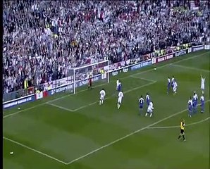 David Beckham's free kick against Greece