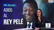 Adiós a Pelé: Comenzaron las ceremonias funebres del rey del futbol