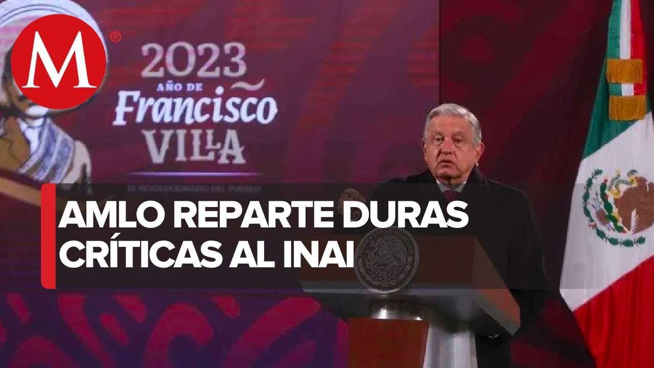 El INAI "está podrido y es un parapeto del conservadurismo": AMLO