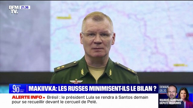 Ukraine: le porte-parole du ministère de la Défense russes annonce 63 morts parmi les militaires russes