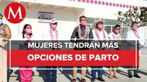 Rutilio Escandón inauguró una clínica para atención de parto humanizado; Tonalá, Chiapas