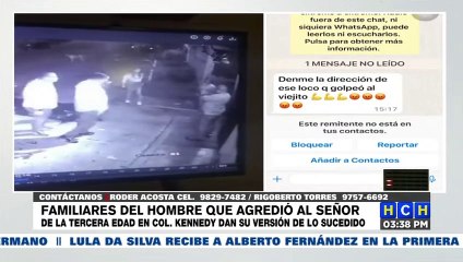 "El señor me tiró un vaso de whisky en la cara, quiso manosear a mi hija": Agresor de persona de la tercera edad