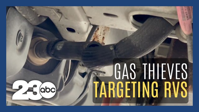 Gas thieves targeting larger vehicles, RVs