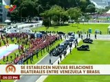 Ciudadanos celebran el restablecimiento de las relaciones diplomáticas entre Brasil y Venezuela