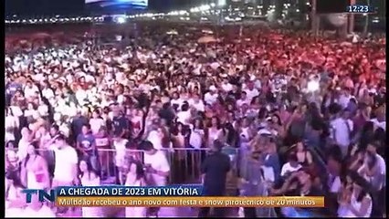 A chegada de 2023 nas praias capixabas