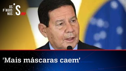 Apoiadores de Bolsonaro criticam pronunciamento de Mourão
