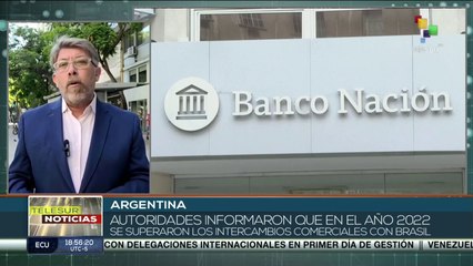 Argentina aumenta su intercambio comercial con Brasil en 2022