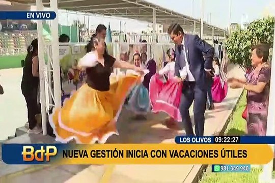 Verano 2023: nueva gestión de Los Olivos inicia con vacaciones útiles