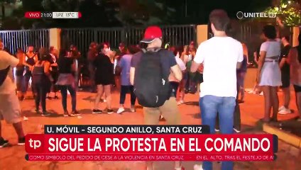 Policía incumple compromiso y gasifica la vigilia en el Comando