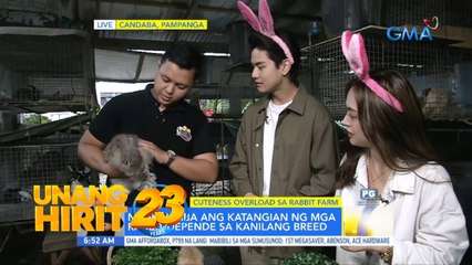 Cuteness overload sa Rabbit Farm, ating bisitahin | Unang Hirit