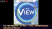 105309-main'The View' Returns This Week – 3 Guest Stars Revealed - 1breakingnews.com