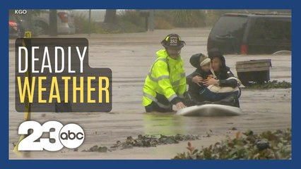 Northern California hit with deadly storms