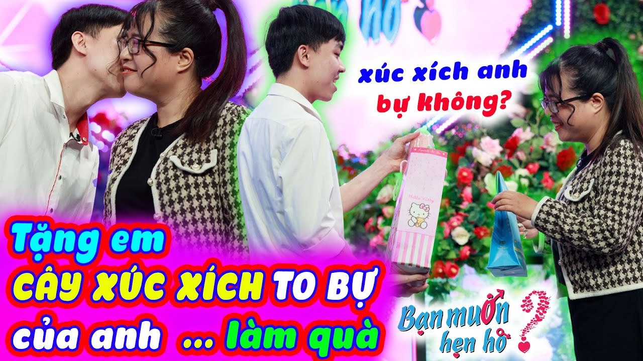 Vừa Gặp Đã Tặng Bạn Gái CÂY XÚC XÍCH TO BỰ Chàng Kỹ Sư Khiến Quyền Linh Cười BòBạn Muốn Hẹn Hò 2023
