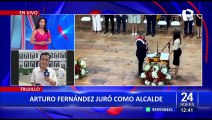 Arturo Fernández tras jurar como alcalde de Trujillo: 