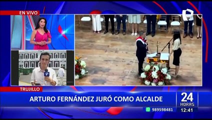 Arturo Fernández tras jurar como alcalde de Trujillo: "Si no cumplo que me maten”