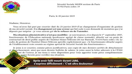 Après avoir failli mourir durant LAA6,  s'exprime difficilement : 'C'est ultra douloureux'