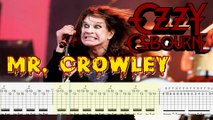 OZZY OSBOURNE - MR. CROWLEY Guitar Tab | Guitar Cover | Karaoke | Tutorial Guitar | Lesson | Instrumental | No Vocal