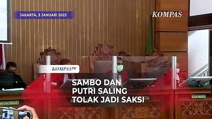 Ferdy Sambo dan Putri Candrawathi Saling Tolak Jadi Saksi