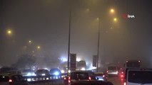 İstanbul Anadolu Yakası'nda sis etkisini sürdürüyor