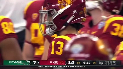 Tulane WR Jha'Quan Jackson 87 YARD TD vs USC _ 2022 College Football