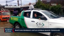 Bantuan Sembako untuk Korban Banjir Terisolasi di Semarang